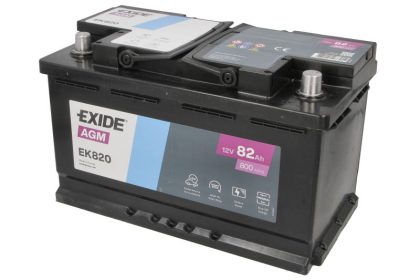 AKUMULATOR EXIDE 80AH START-STOP AGM EK820