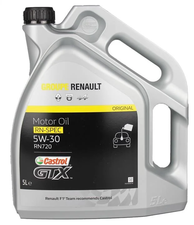 MOTORNO OLJE CASTROL RENAULT 5W-30 RN720 5L - slika 6