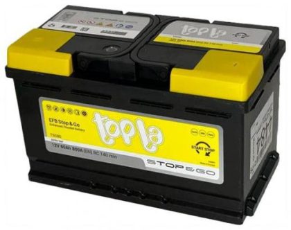AKUMULATOR TOPLA 12V 80AH D+ TOP EFB (112080) 315X175X190 START-STOP