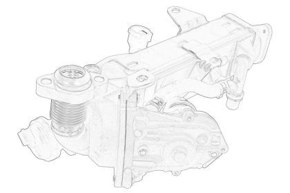 EGR ventil BMW 11718580452 original