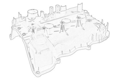 Pokrov ventilov 1.0SCE B4D 132659136R RENAULT