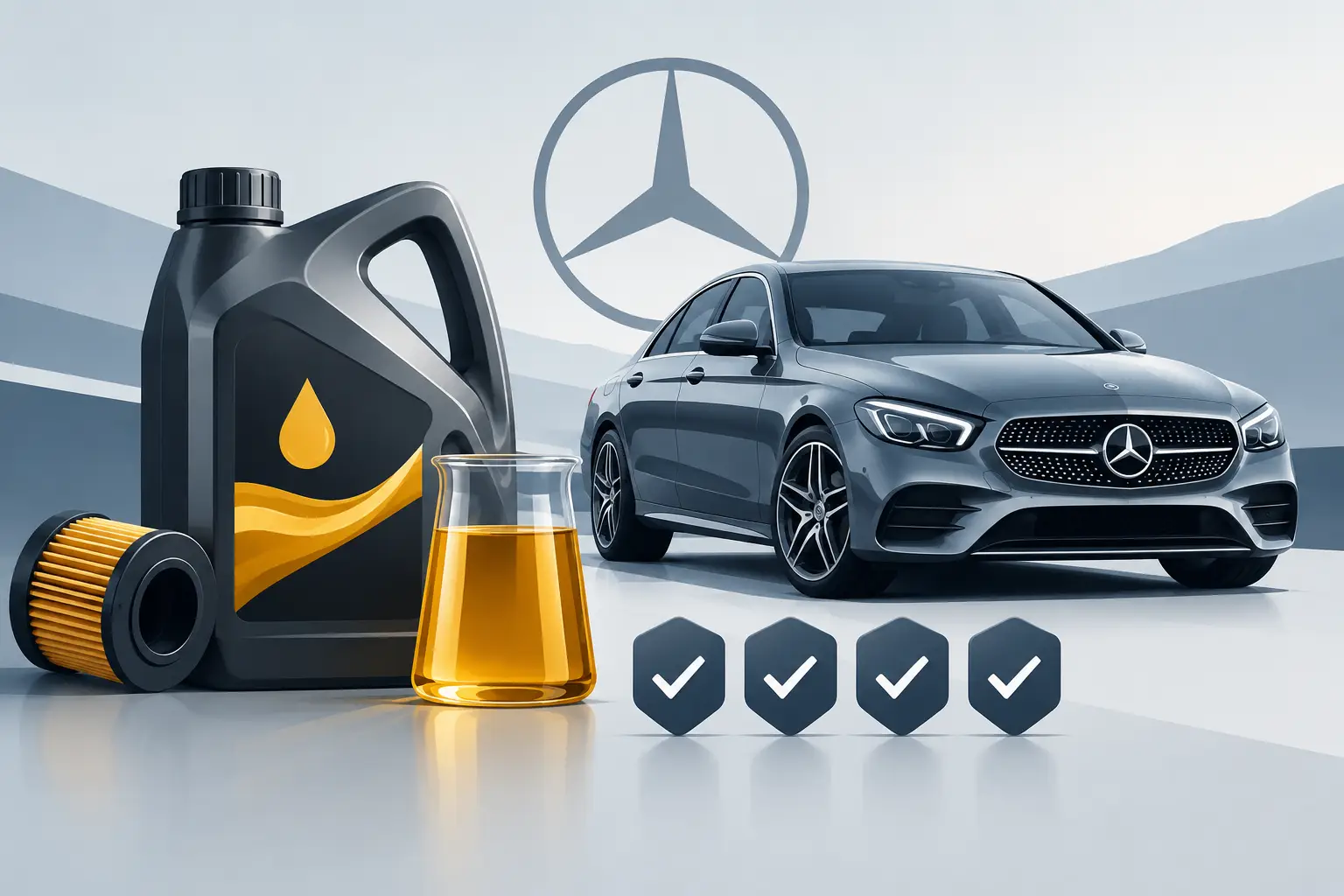 Mercedes motorno olje: katero odobritev izbrati?