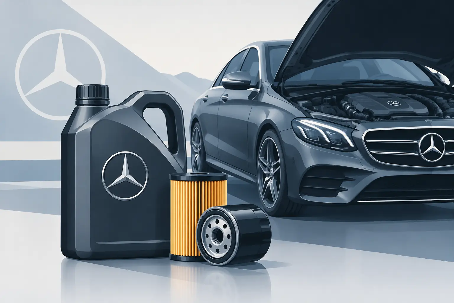 Primer izbire olja za motor Mercedes dizel